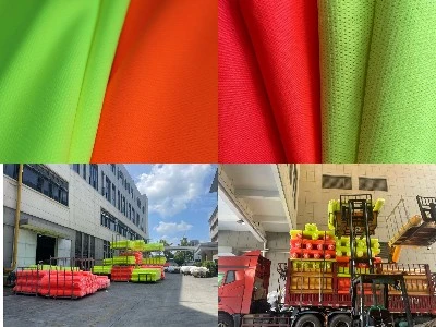 Proizvodnja in uporaba fluorescentnih tkanin